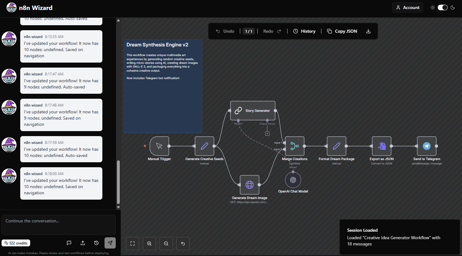 n8n Wizard - vibe code your workflows screenshot 6
