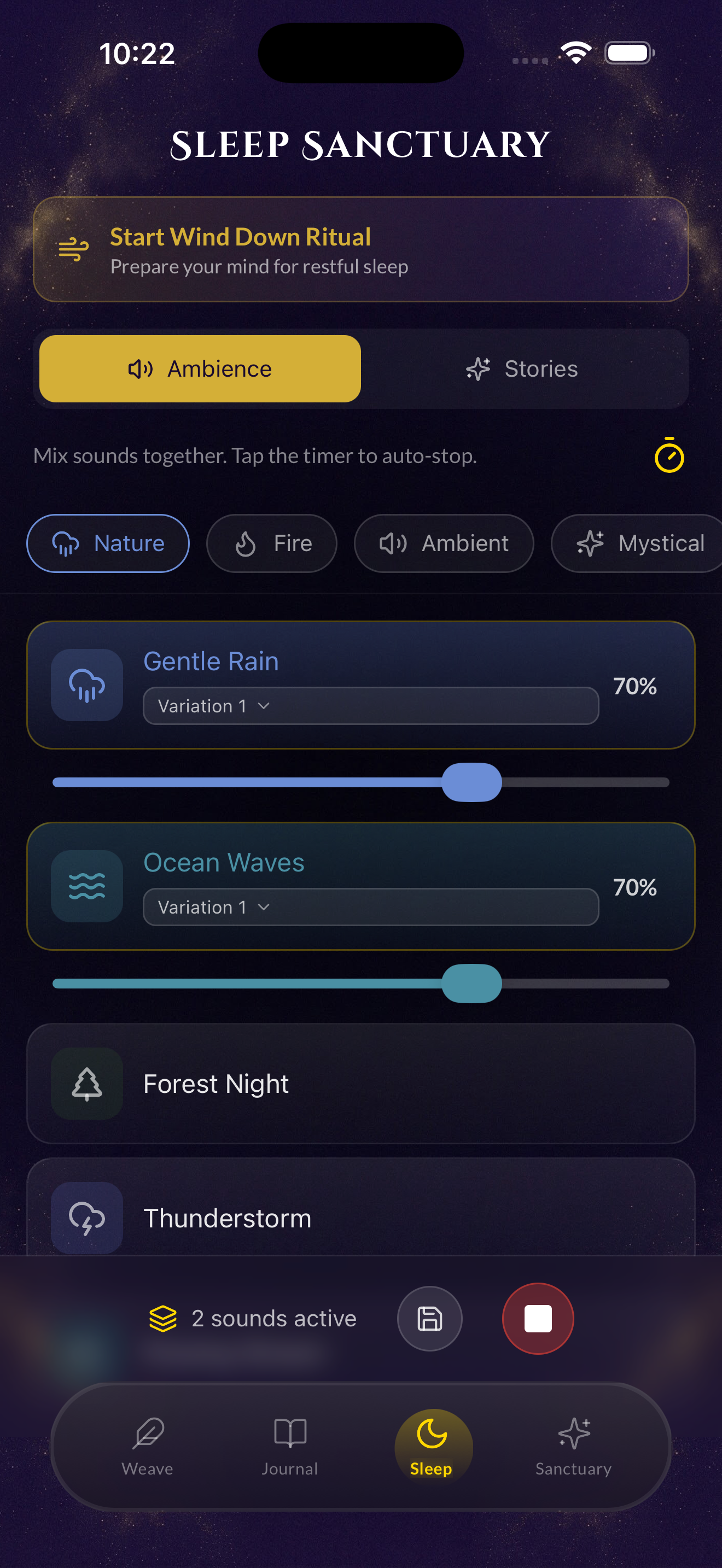 Dream Weaver screenshot 2