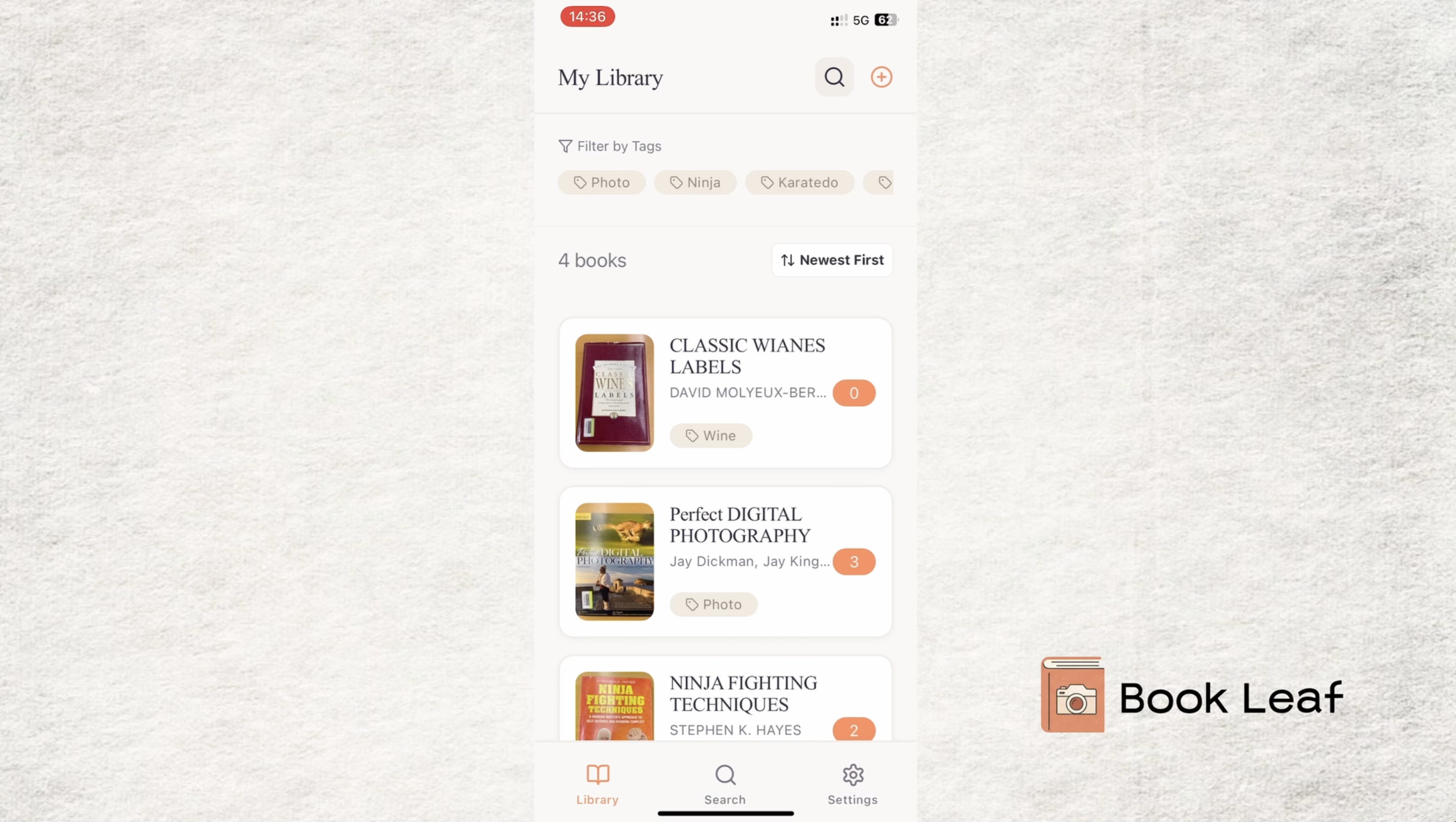 Book Leaf screenshot 1