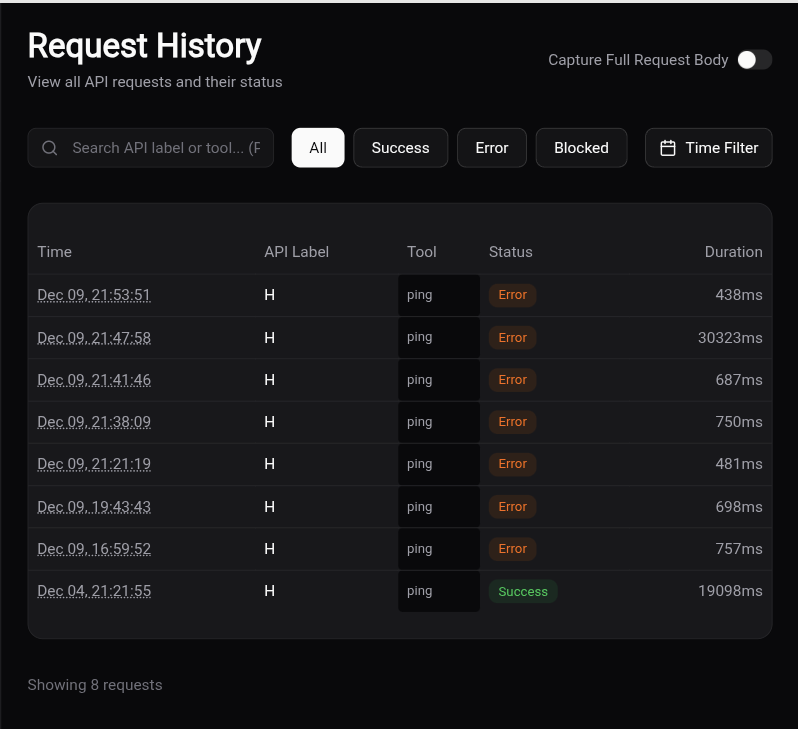 MCP Guard screenshot 1