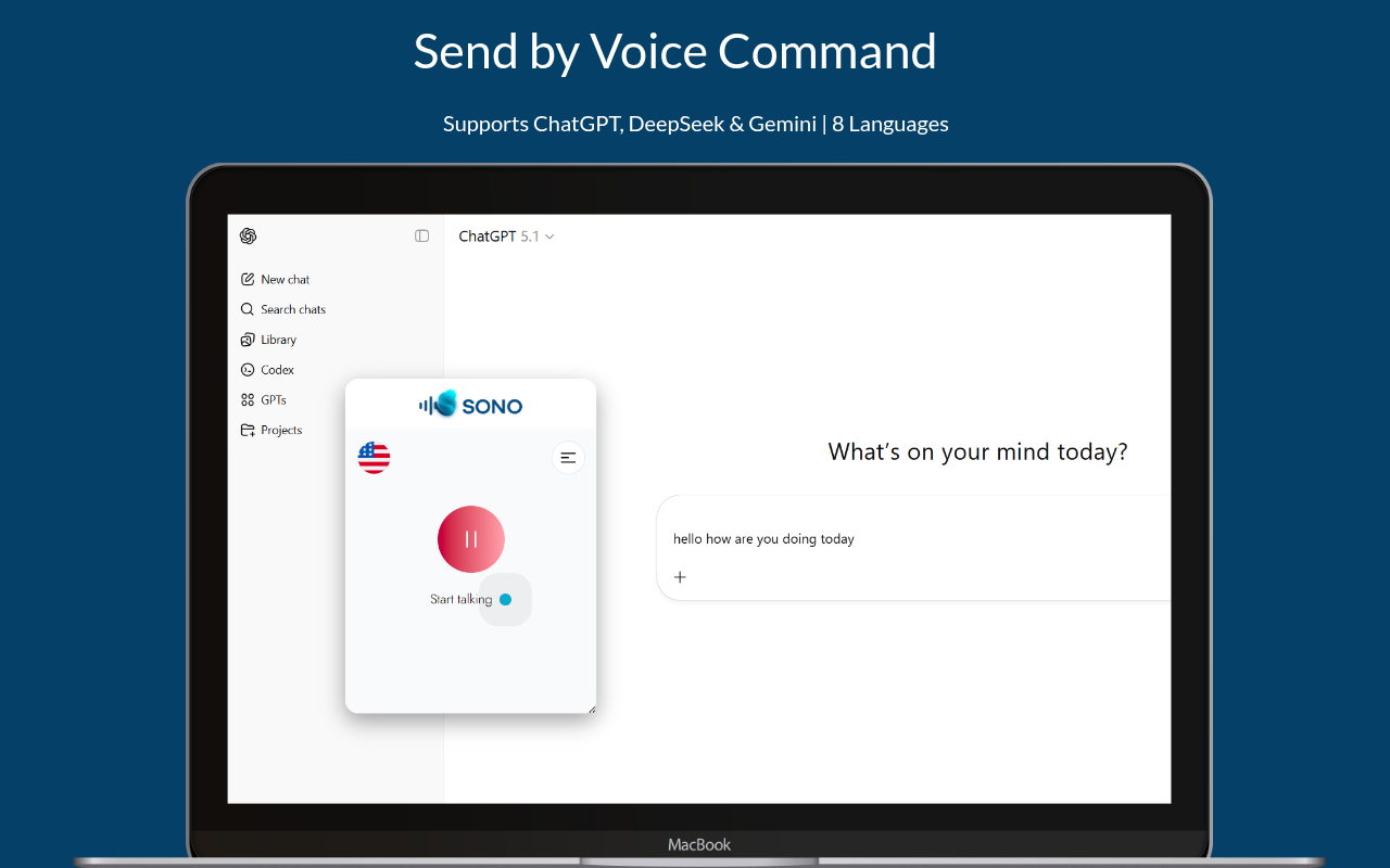 Sono AI Voice Assistant screenshot 4