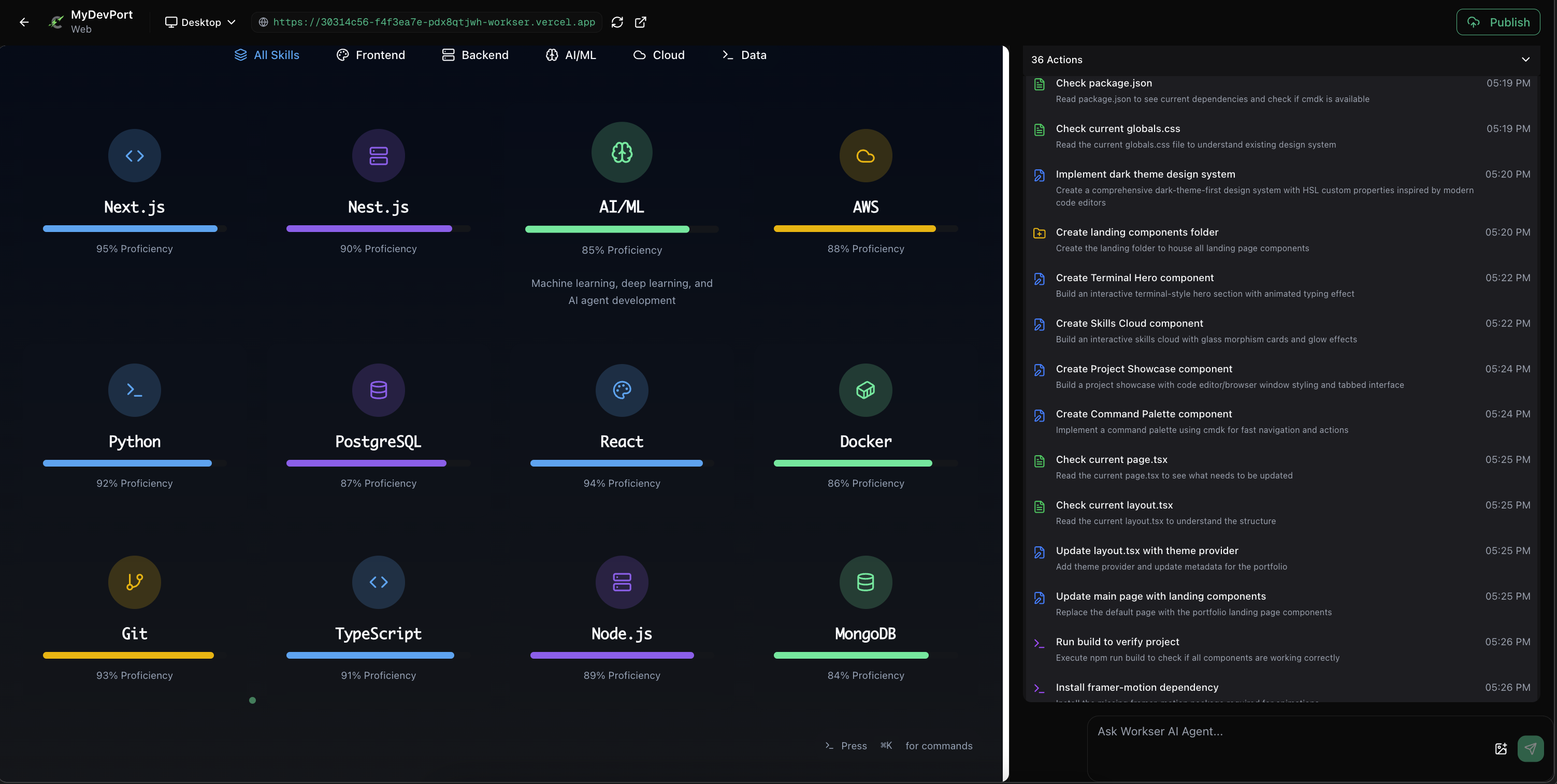 Workser screenshot 3