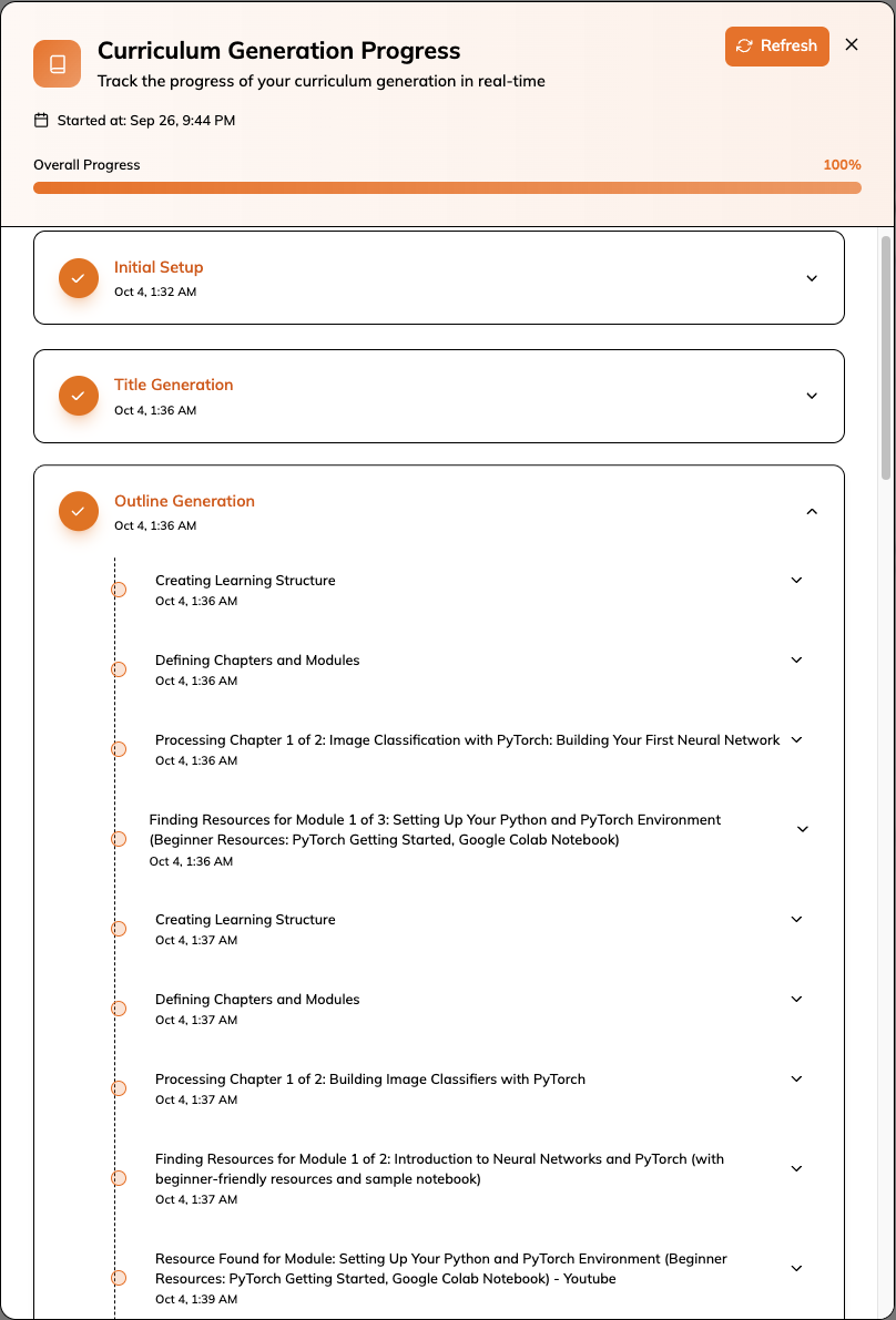 CurateLearn screenshot 5