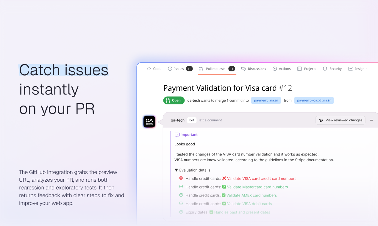 QA.tech 1.0 screenshot 2
