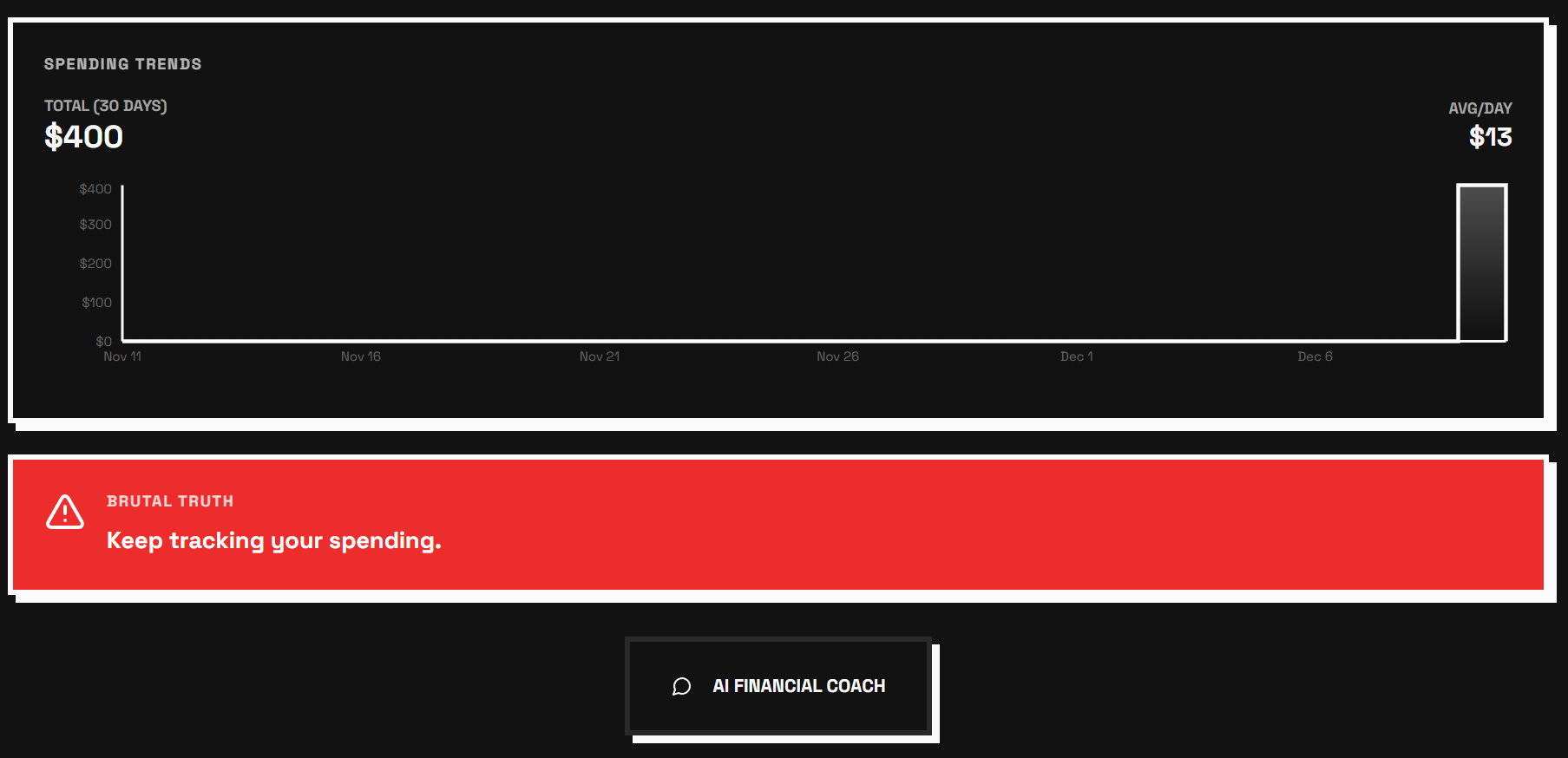 BrutalFinance screenshot 3