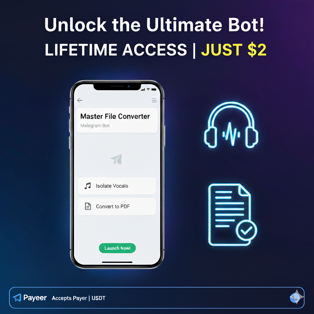 GMaster File Converter Bot screenshot 1