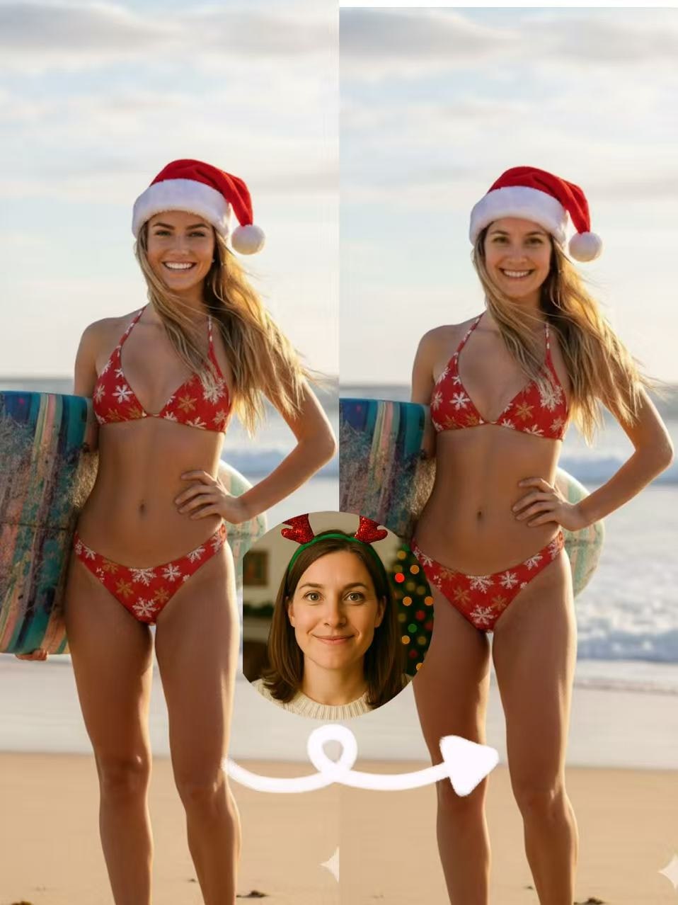 AI Facesswap-Get me a Christmas Hat screenshot 1
