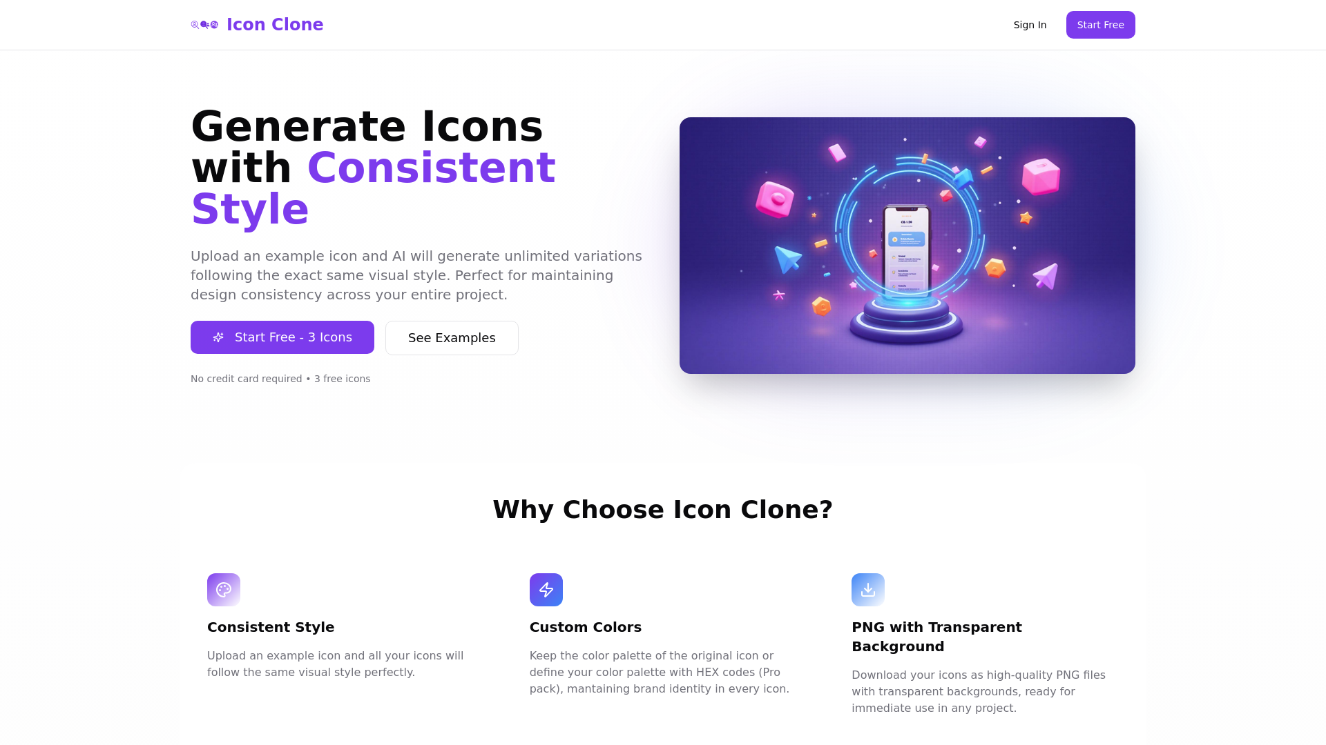 IconClone (Public Beta) screenshot 1