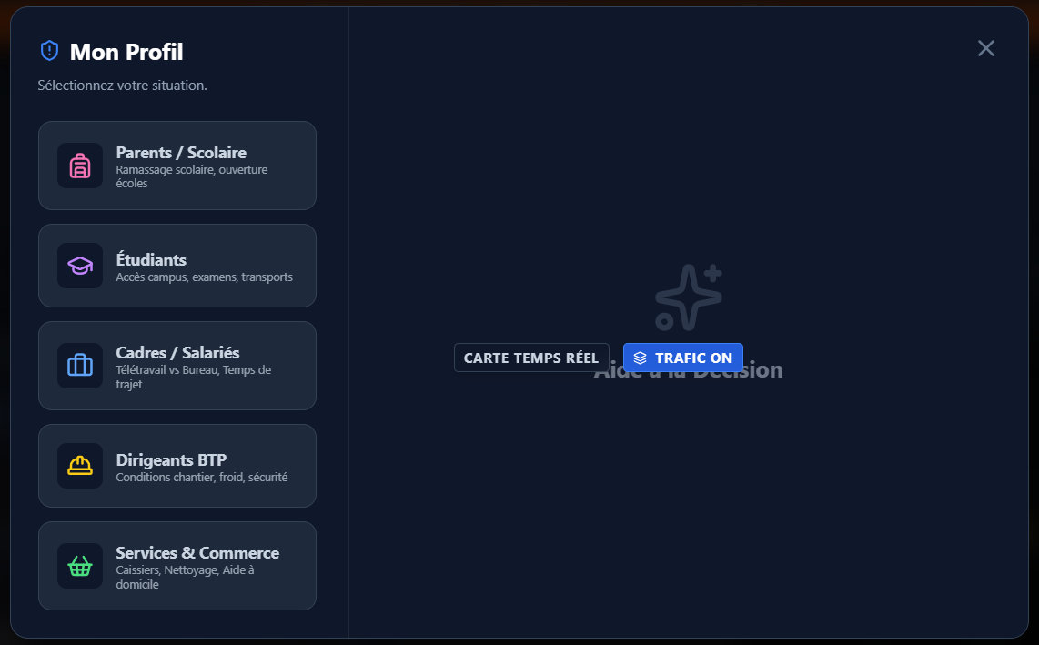 Hexagone Alerte screenshot 2