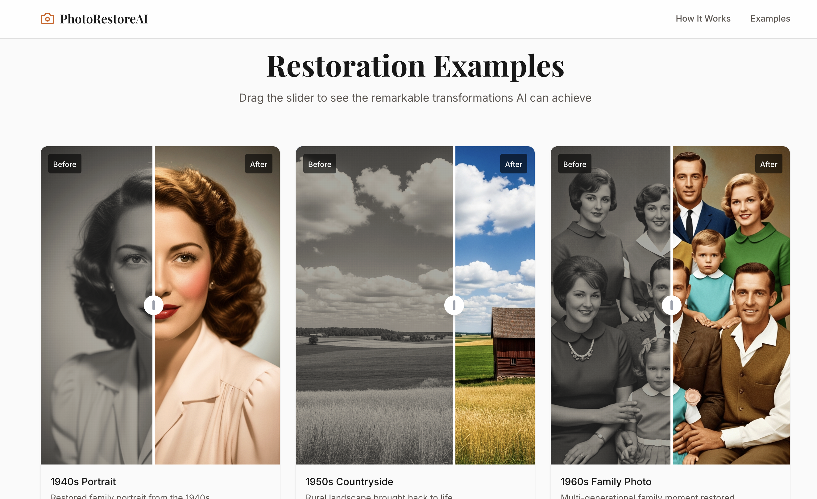 PhotoRestoreAI screenshot 1
