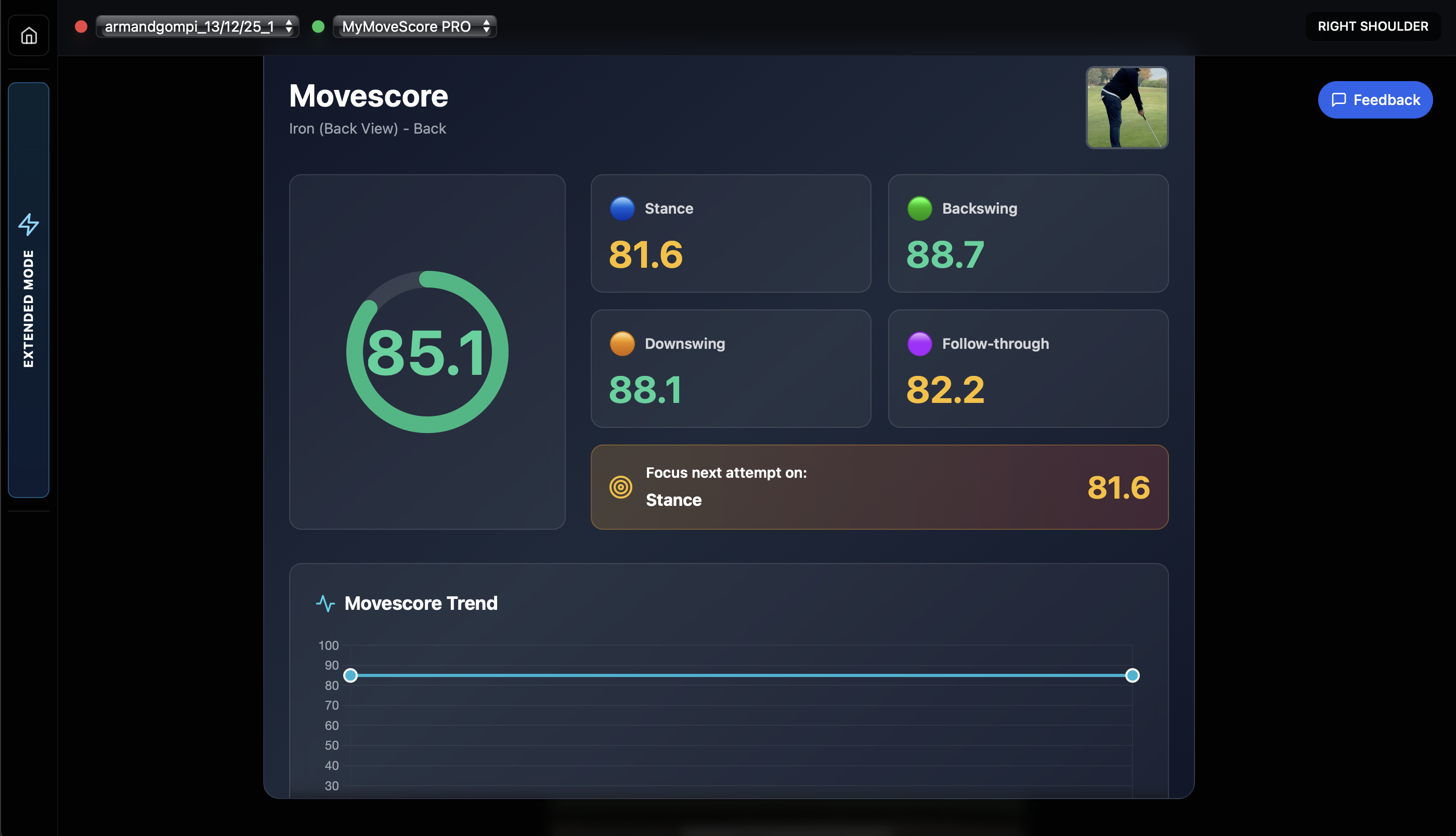 My Move Score screenshot 2