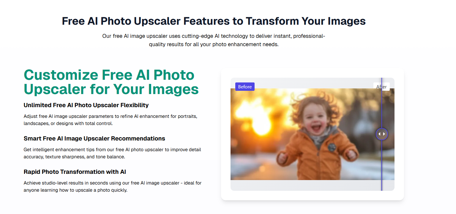 Free AI Photo Upscaler screenshot 3