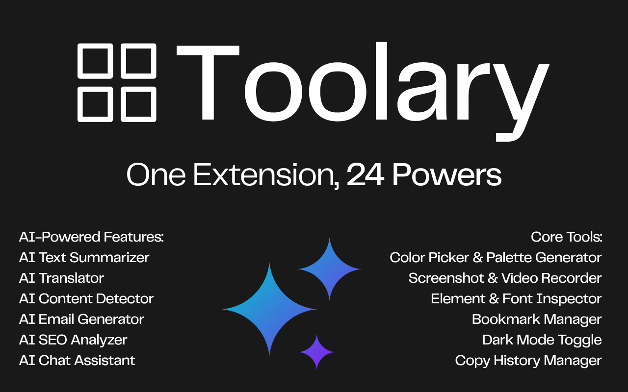 Toolary screenshot 1