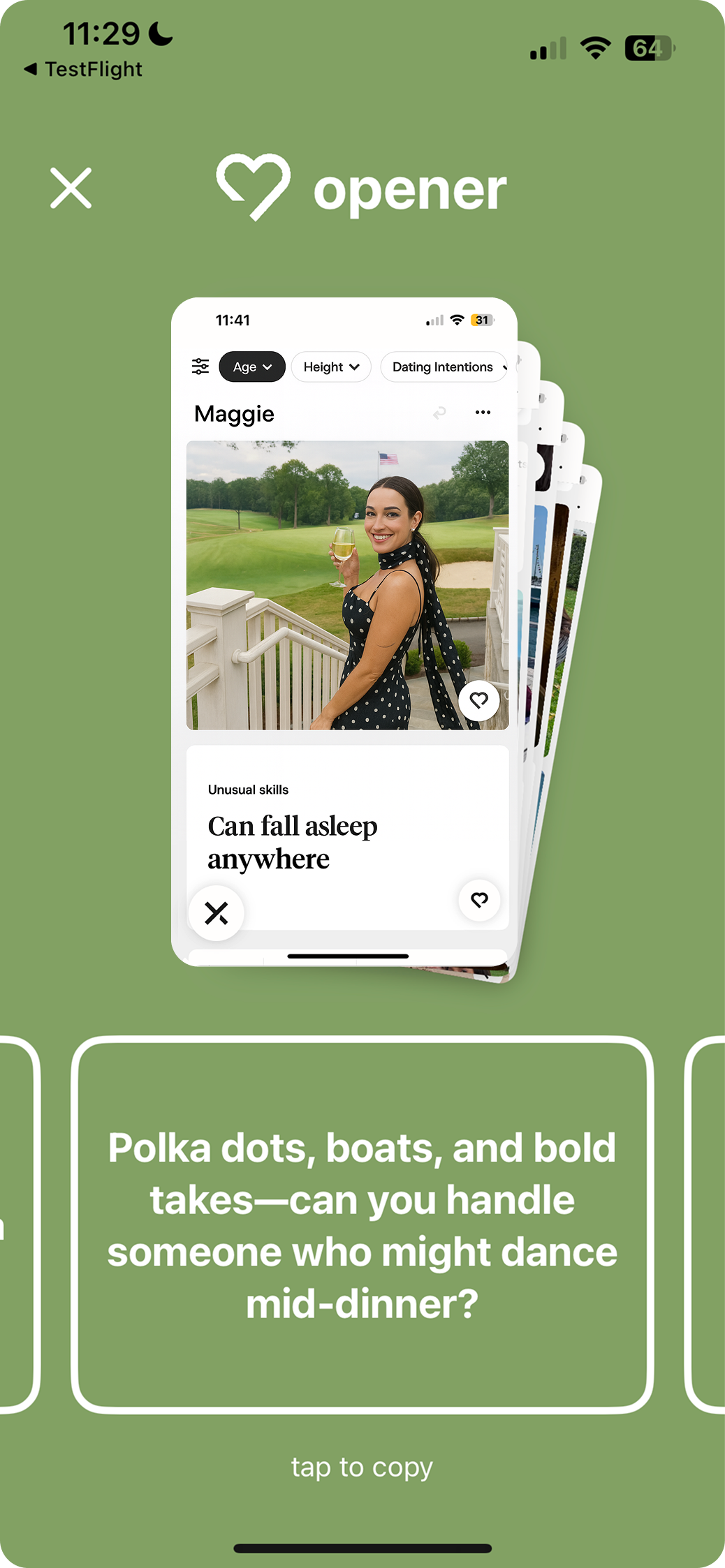 Opener - Dating App Assistance screenshot 1
