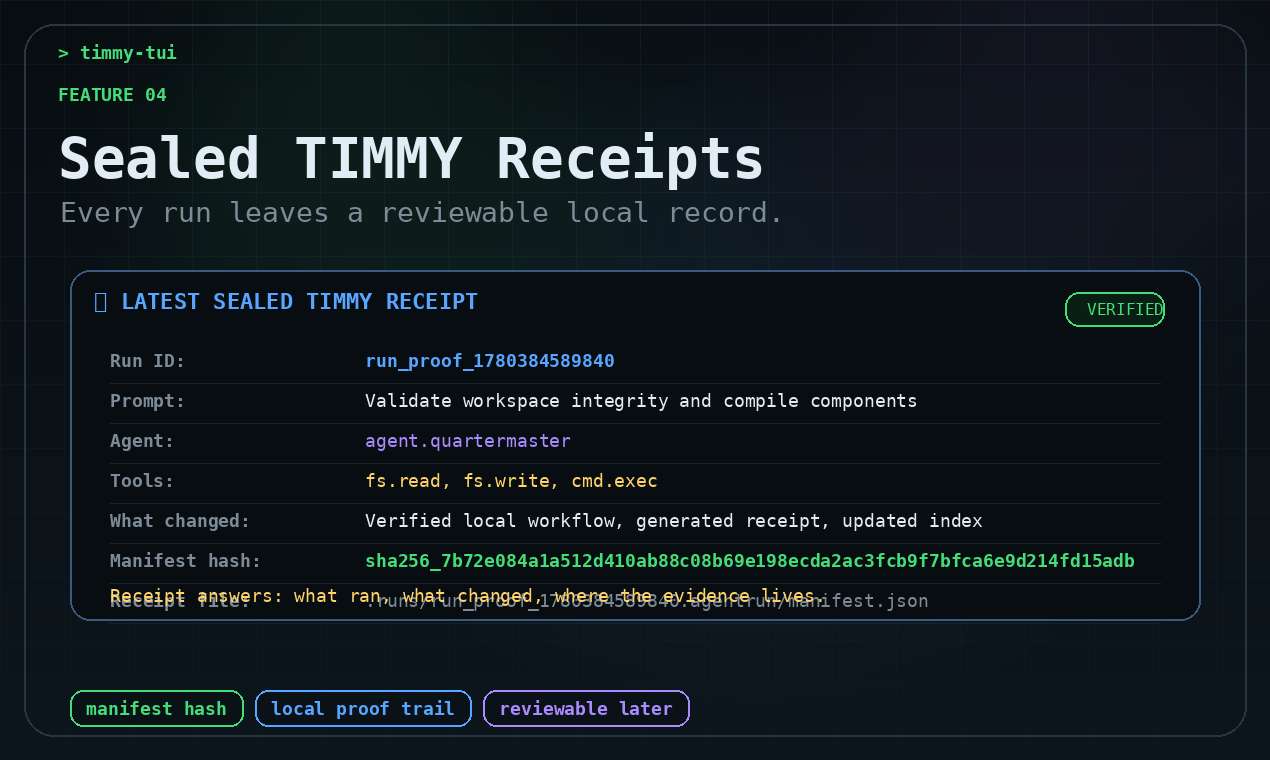 Timmy-TUI screenshot 6