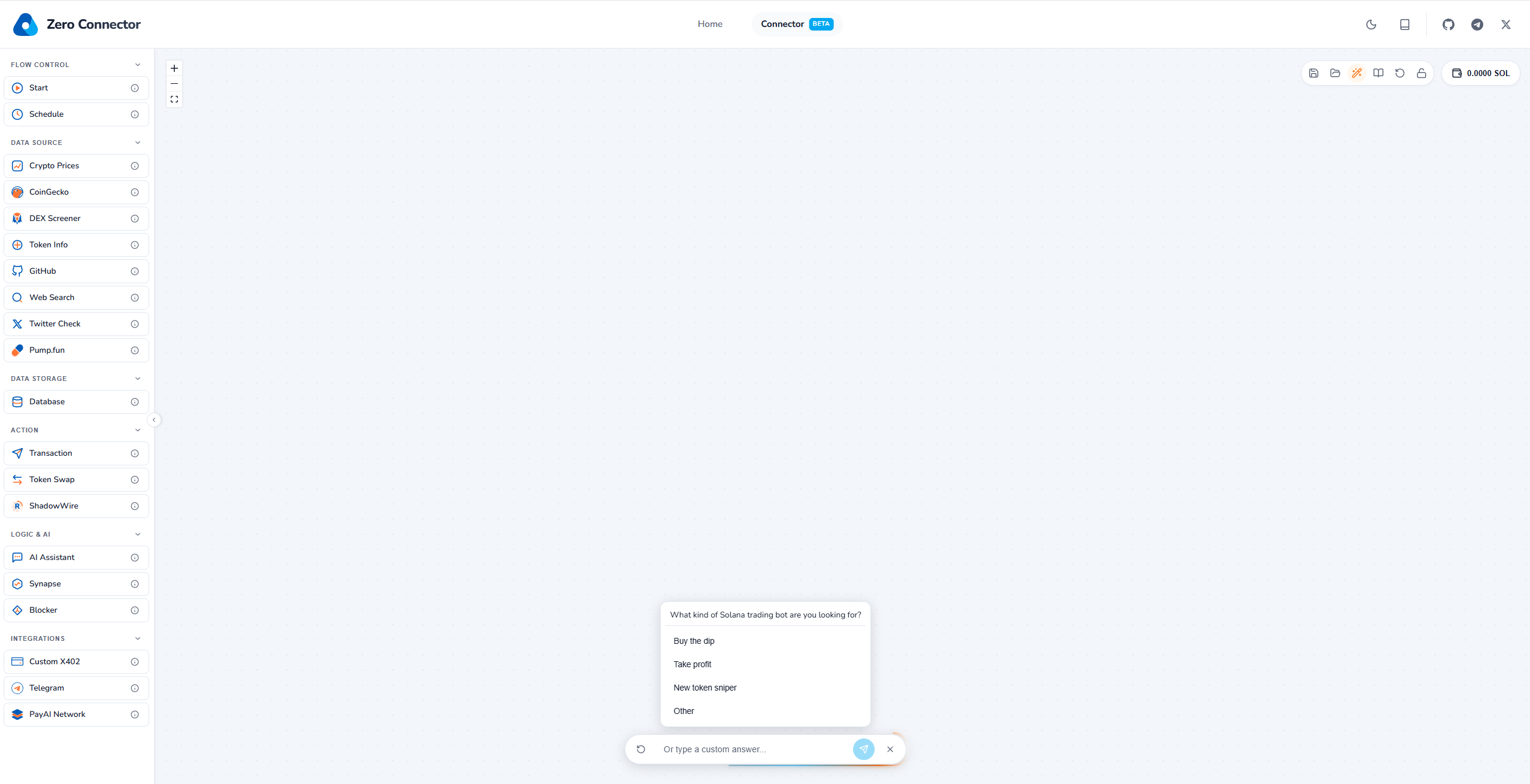Zero Connector screenshot 2
