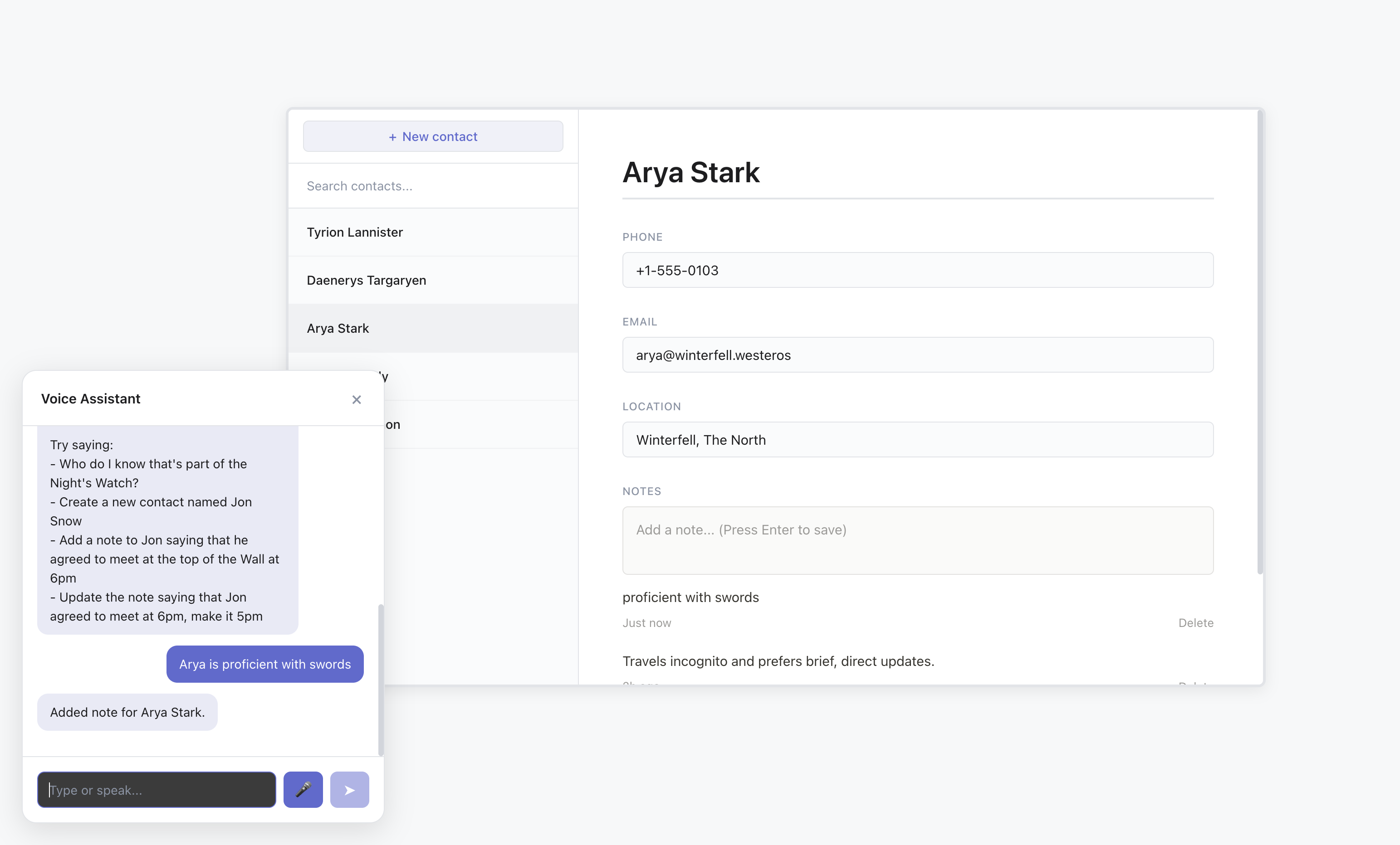 Echo CRM screenshot 2