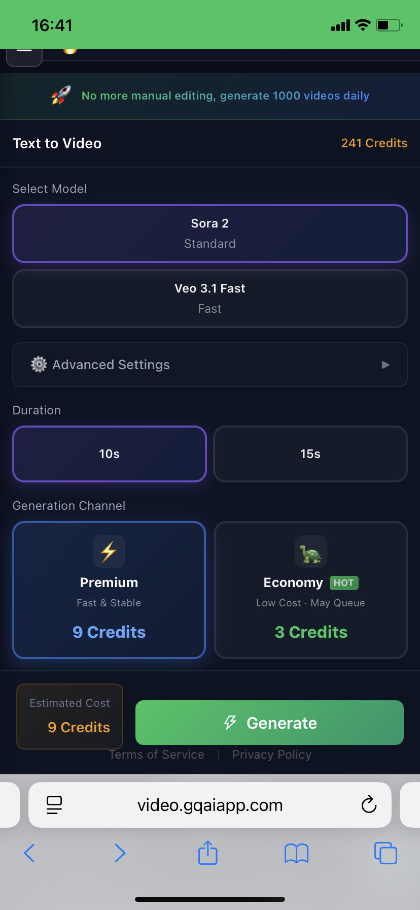 AI Video Factory - Sora 2 & Veo video screenshot 14