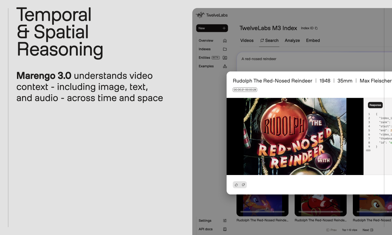 TwelveLabs Marengo 3.0 screenshot 3
