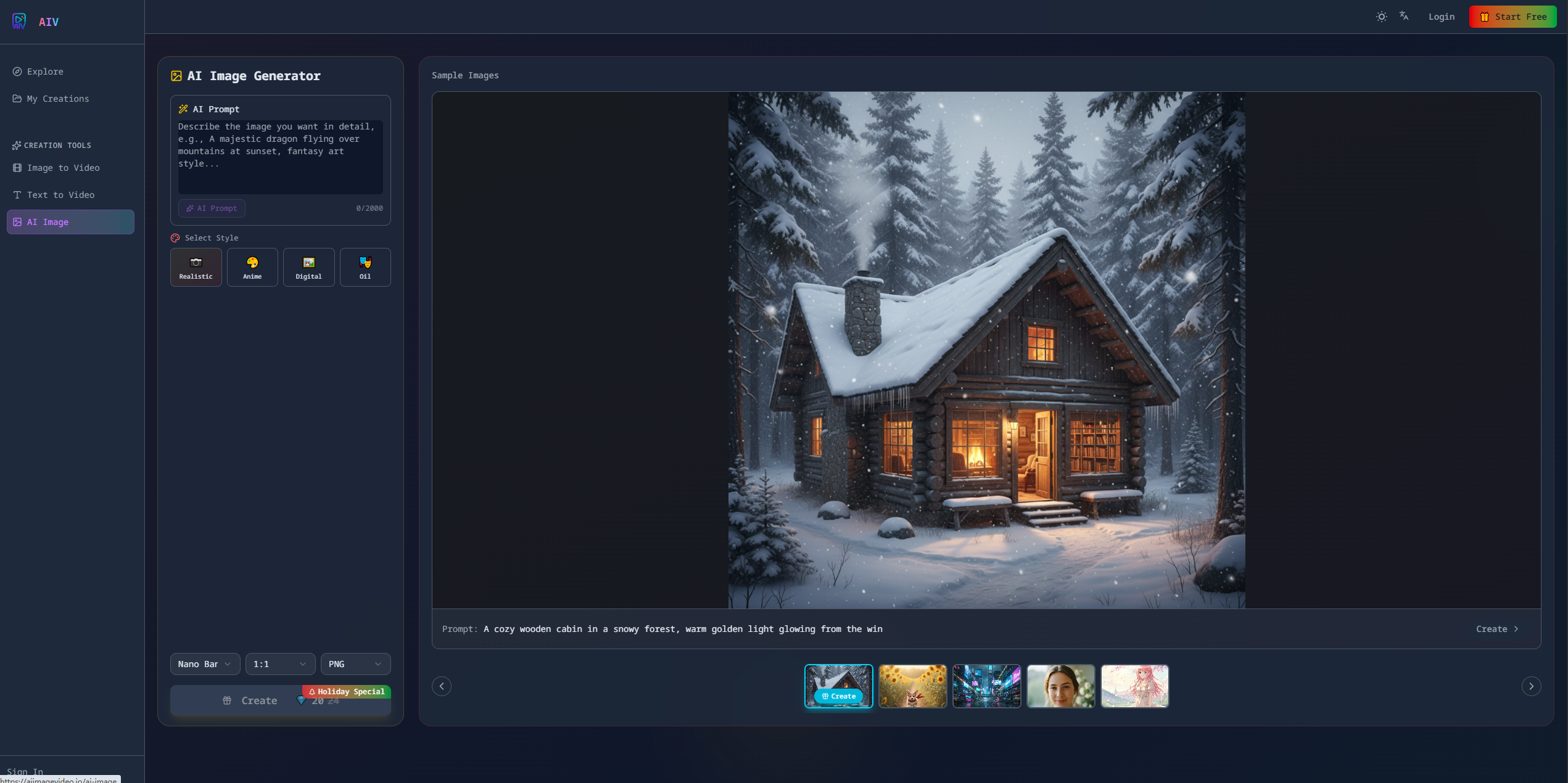 AI Image & Video Generator screenshot 1