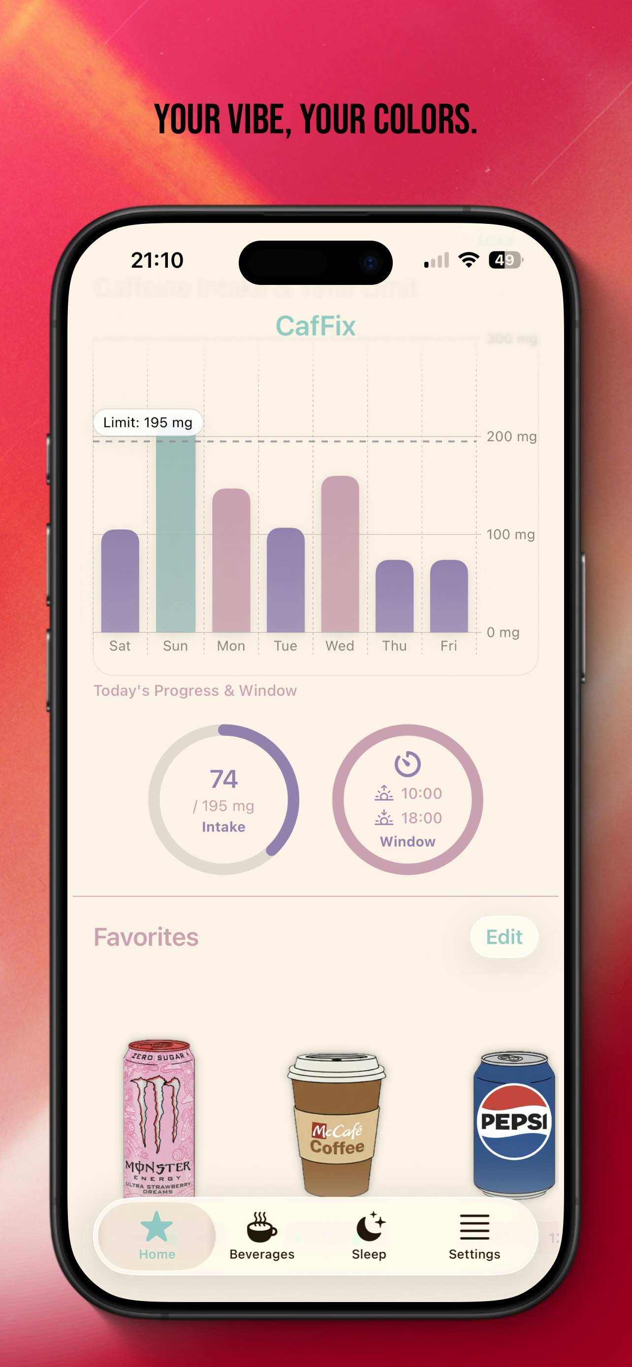 Better Caffeine Habits screenshot 5