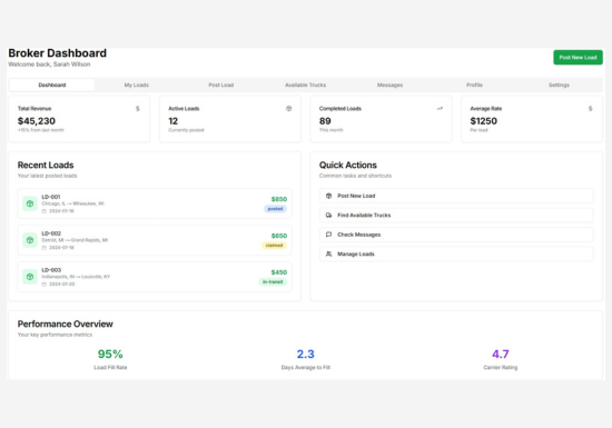 Load Board for Box Trucks & Cargo Vans screenshot 8