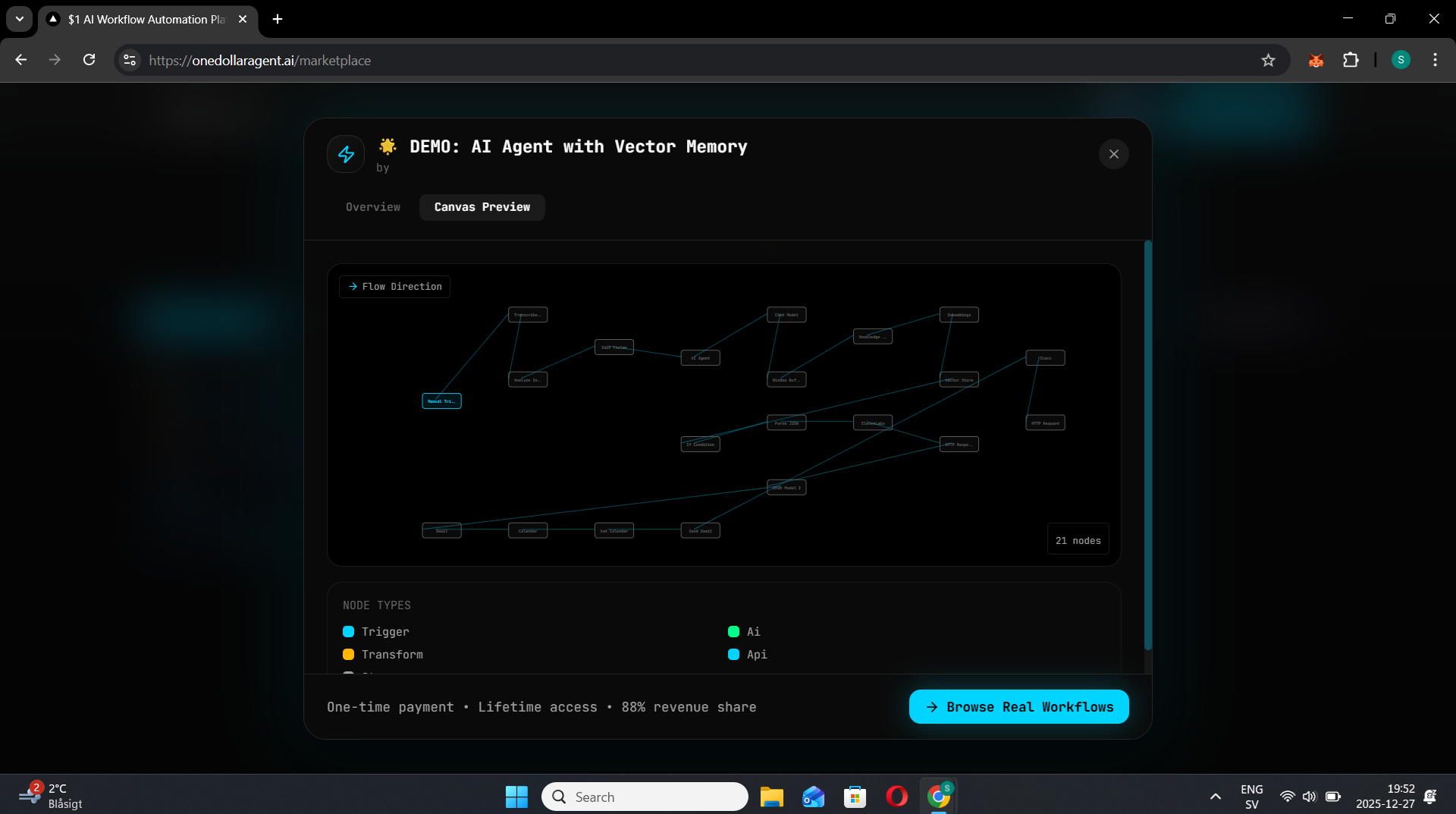 OneDollarAgent.ai screenshot 1