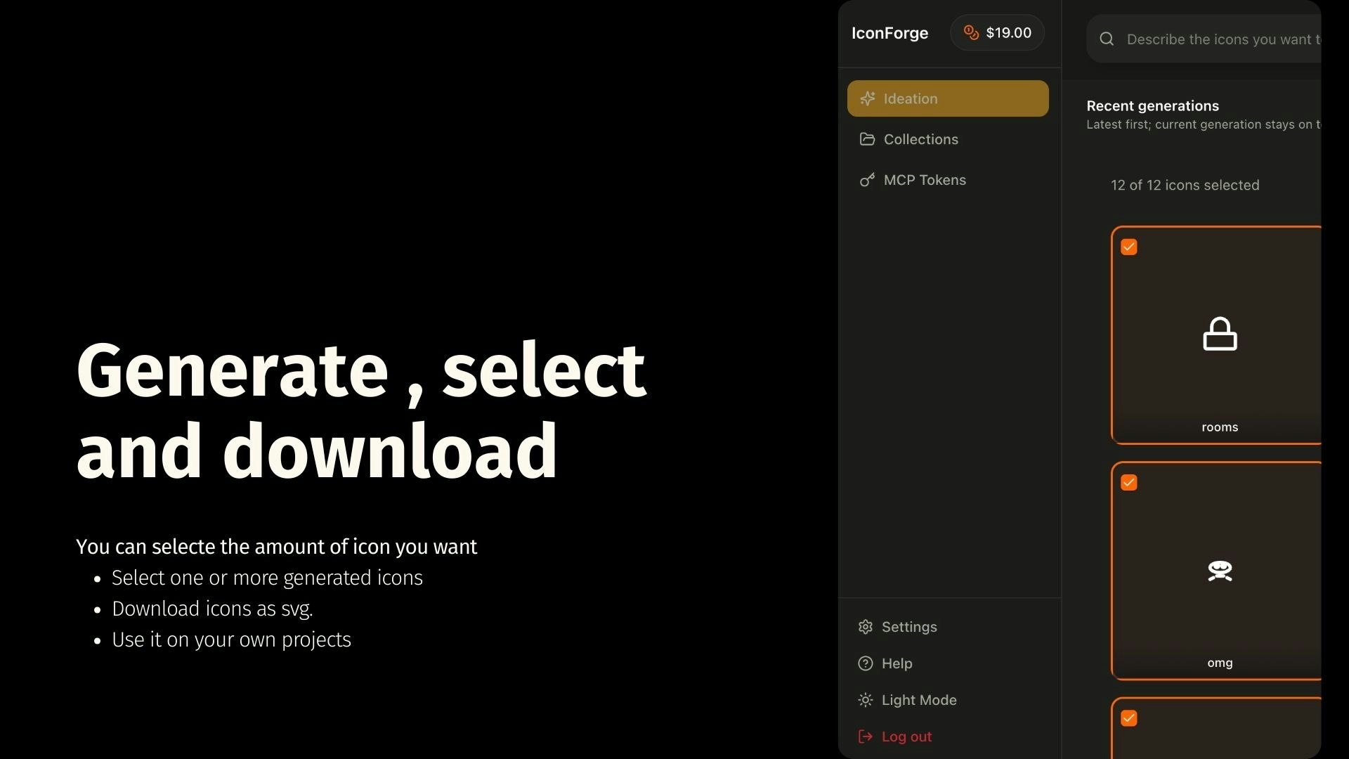 IconForge screenshot 2