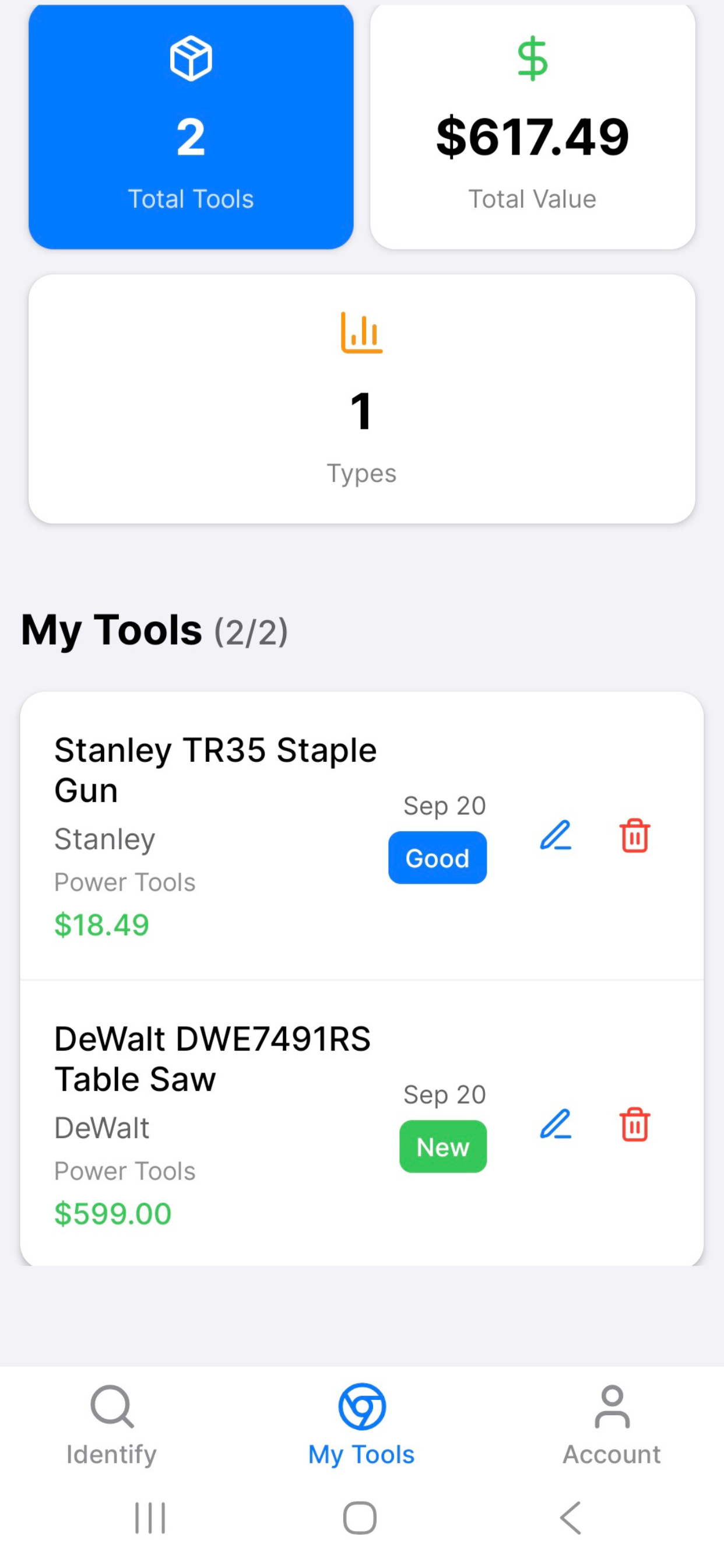 ToolSnap screenshot 2