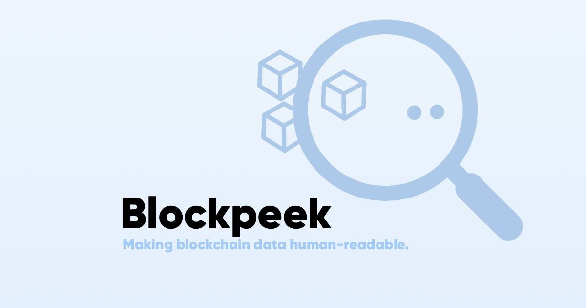 Blockpeek screenshot 1