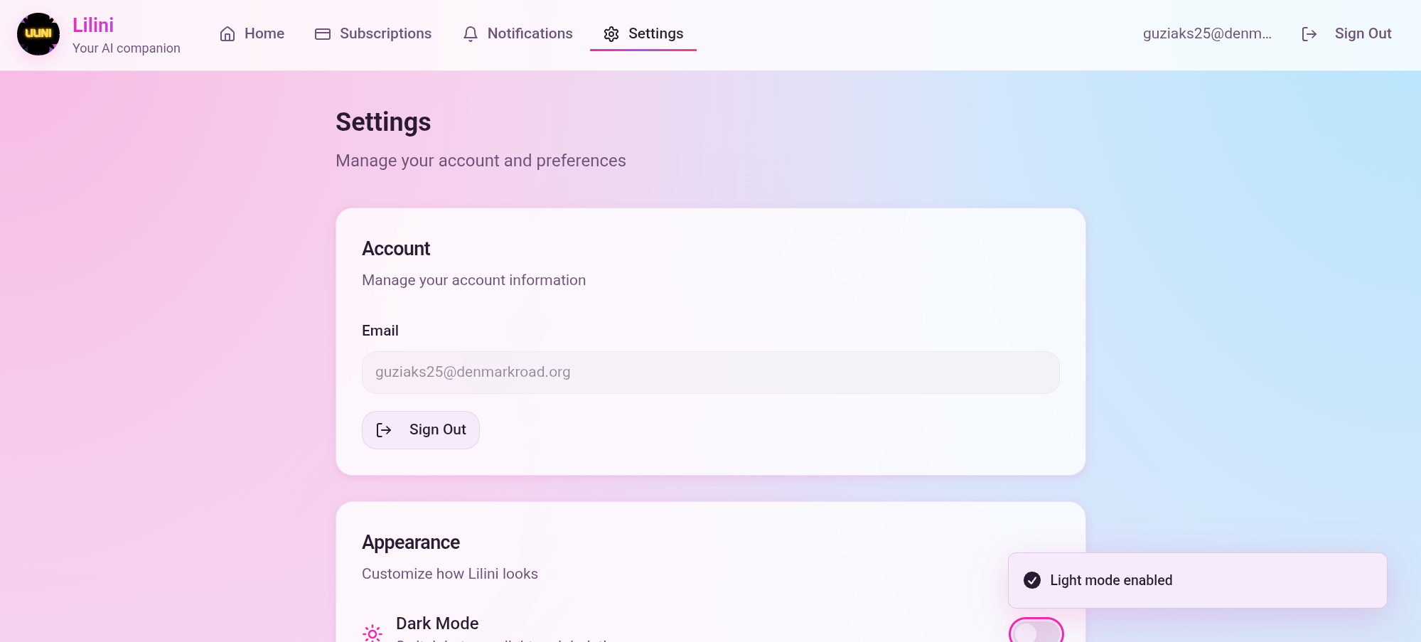 Lilini ai screenshot 3