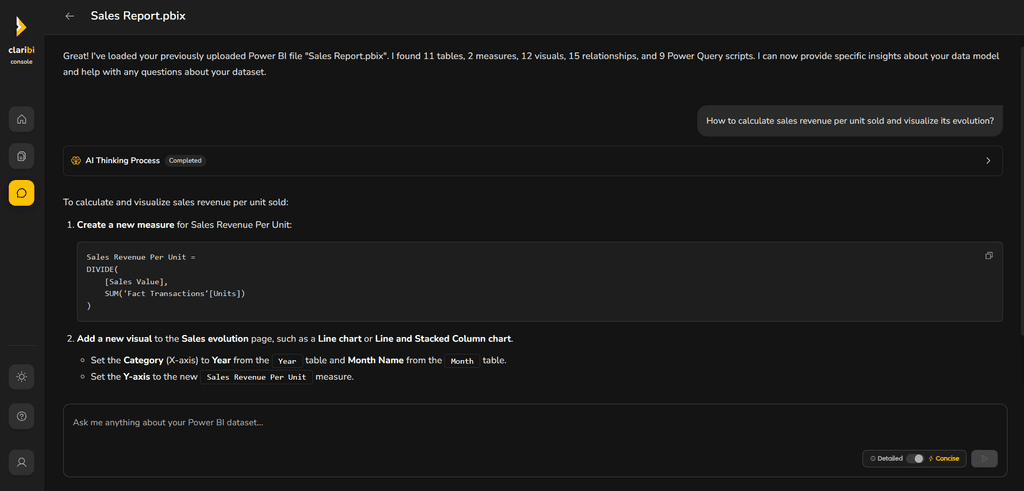 Claribi screenshot 3