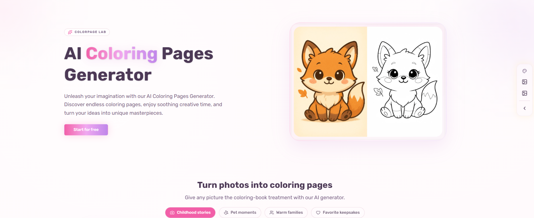 ColorPage Lab screenshot 1