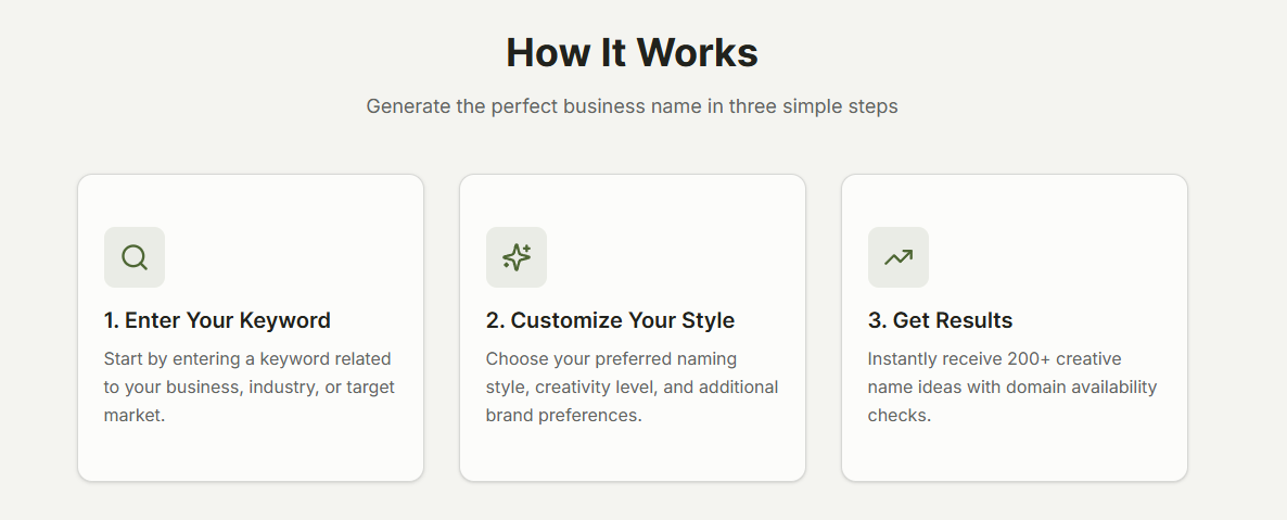 Ai Bizname screenshot 2