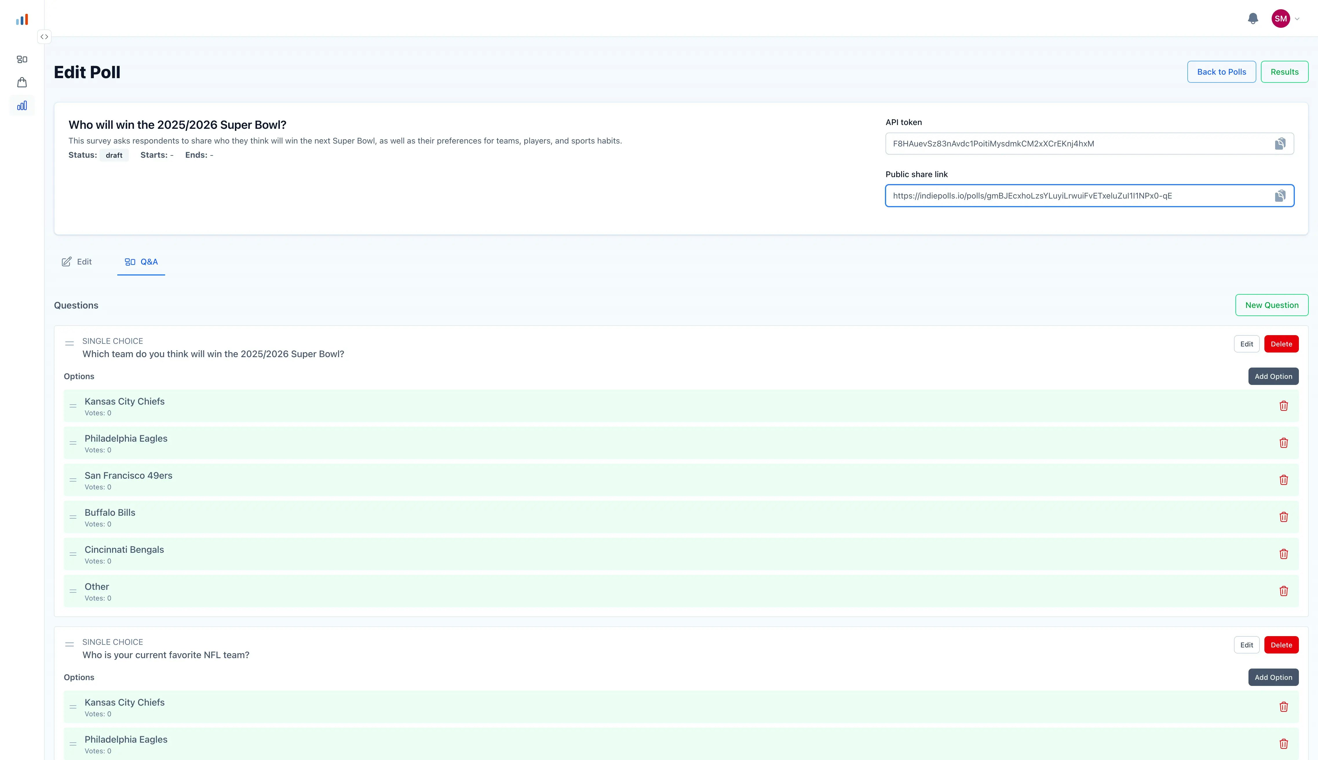 Indie Polls screenshot 5