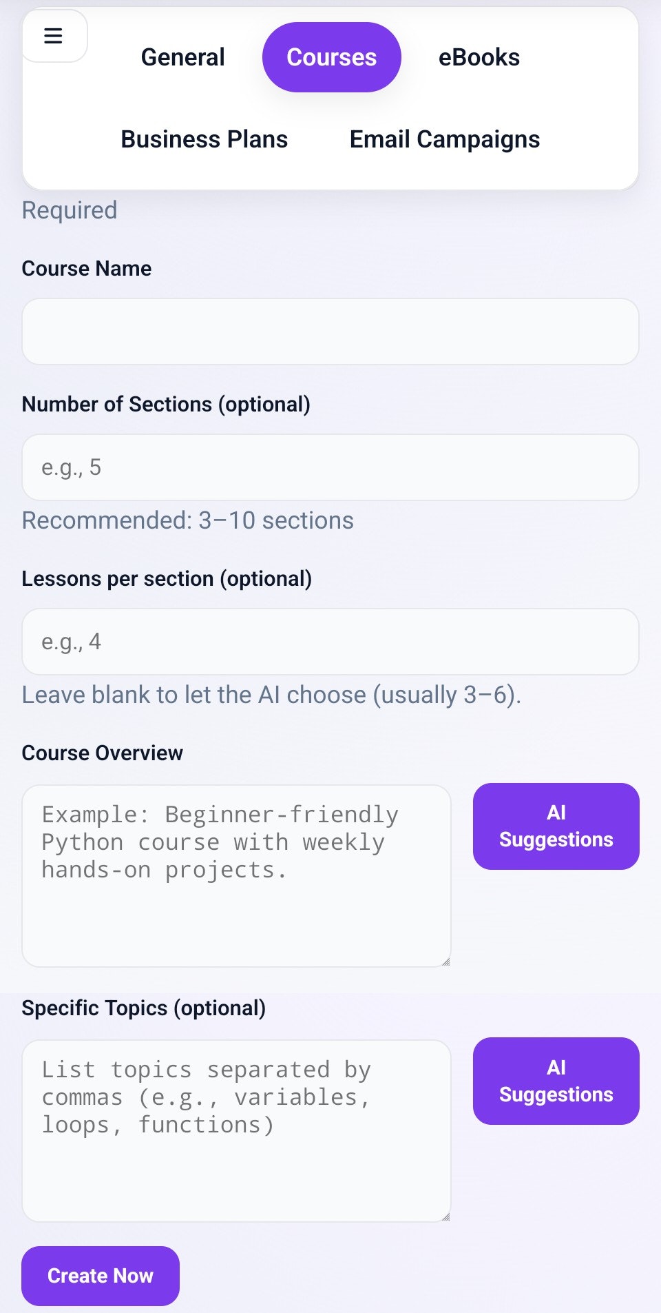 Tomeo — Idea → Outline → Publishable screenshot 1