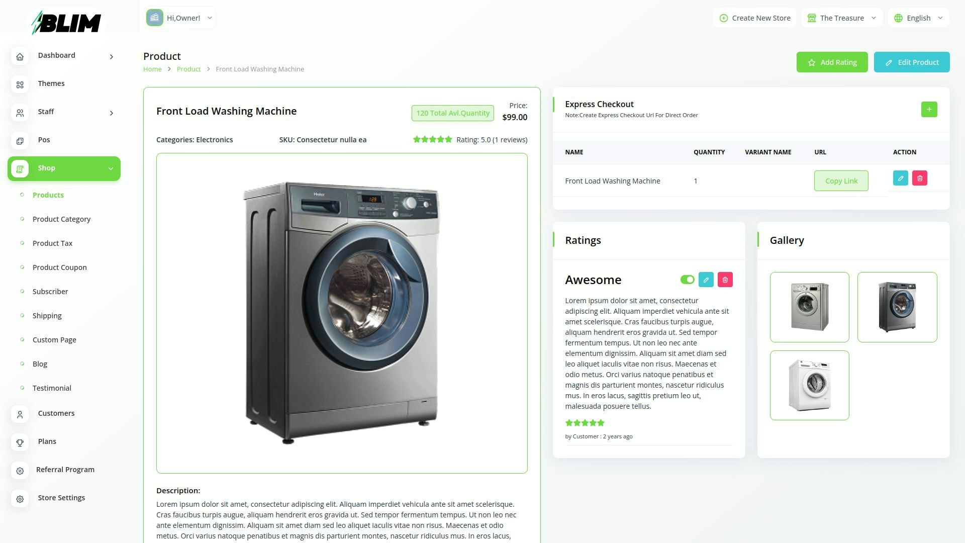 Blim | eCommerce Website Builder with AI screenshot 3