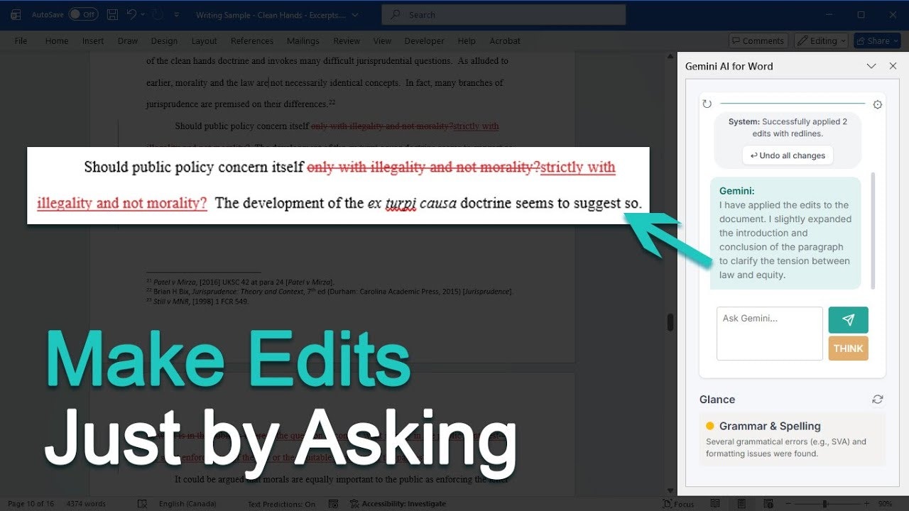 Gemini AI for Office screenshot 1