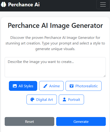 Perchance AI screenshot 1