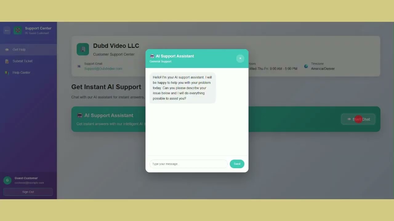 Support Genie Customer Support Platform screenshot 7