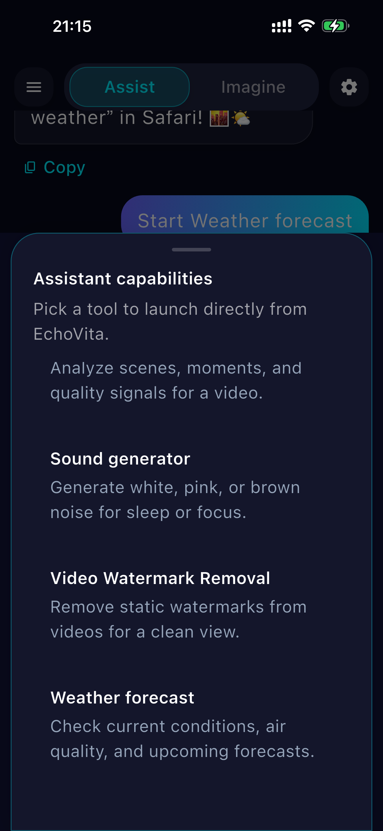 Echovita screenshot 1