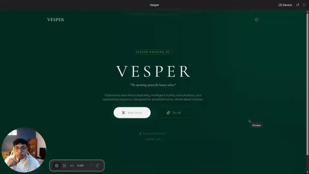 Vesper screenshot 8