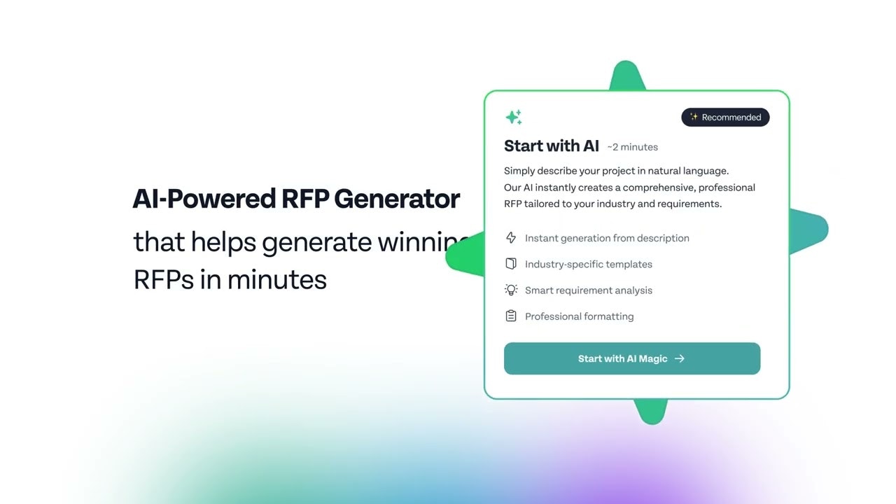 Free RFP Generator by SparrowGenie screenshot 6