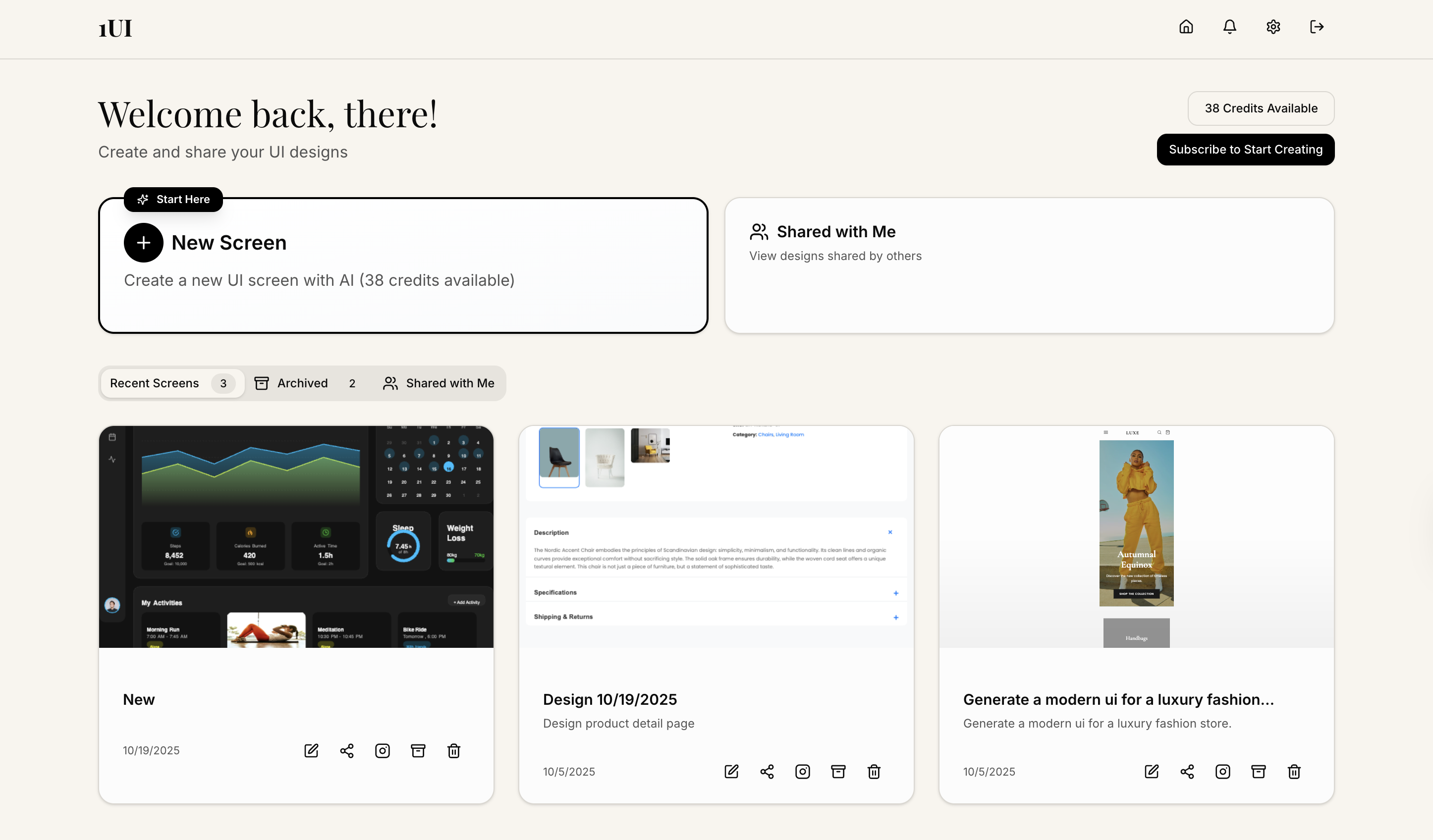 1UI.dev screenshot 2