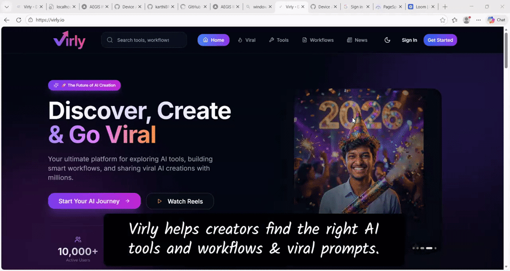 Virly screenshot 2