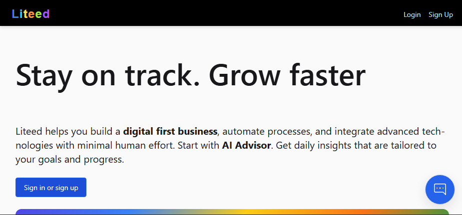Liteed AI Advisor screenshot 1