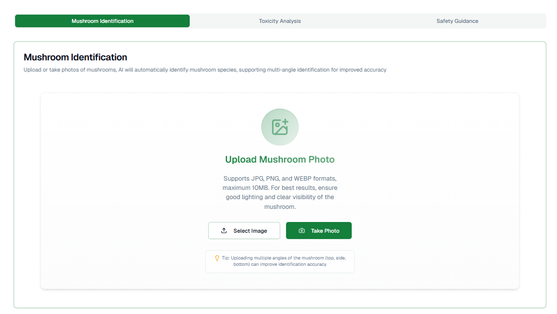 mushroomcheck screenshot 2