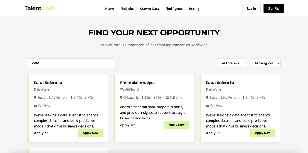 TalentDash screenshot 3