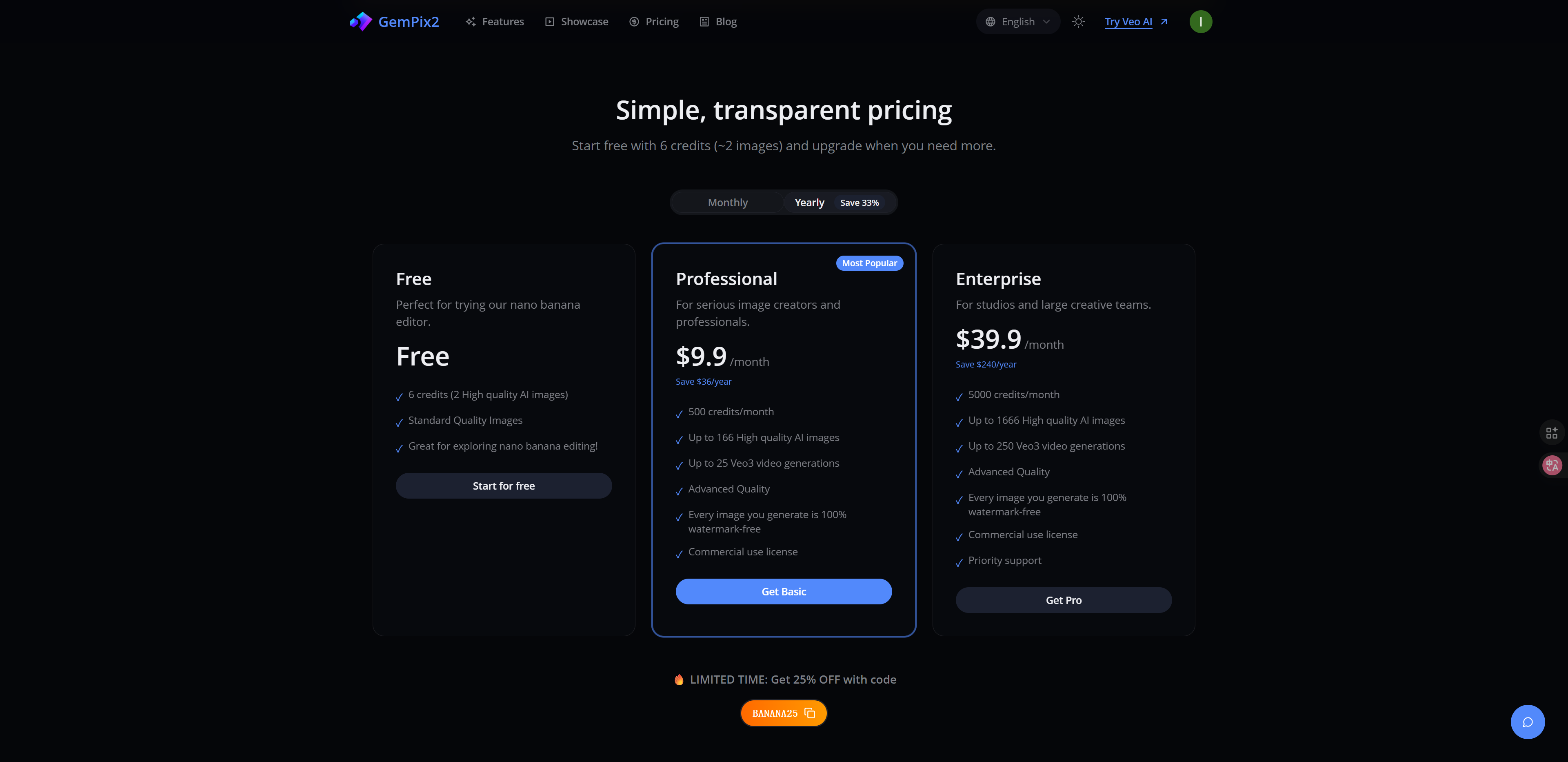 GemPix2 Pro – NanoBanana2 AI Generator screenshot 2