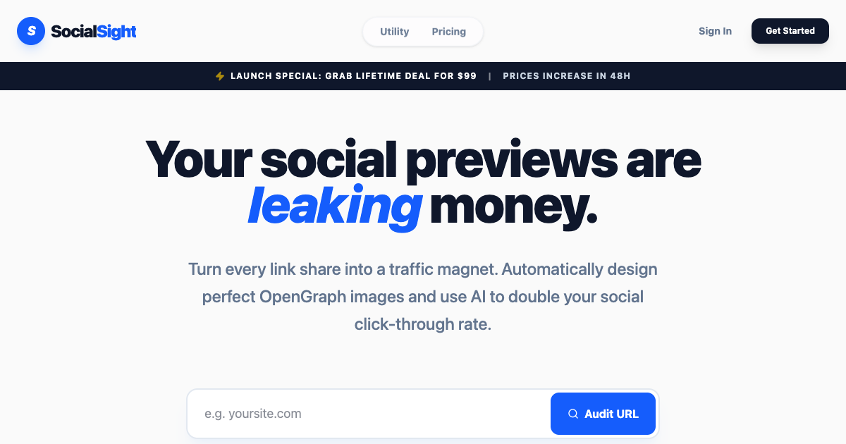Social Sight screenshot 1